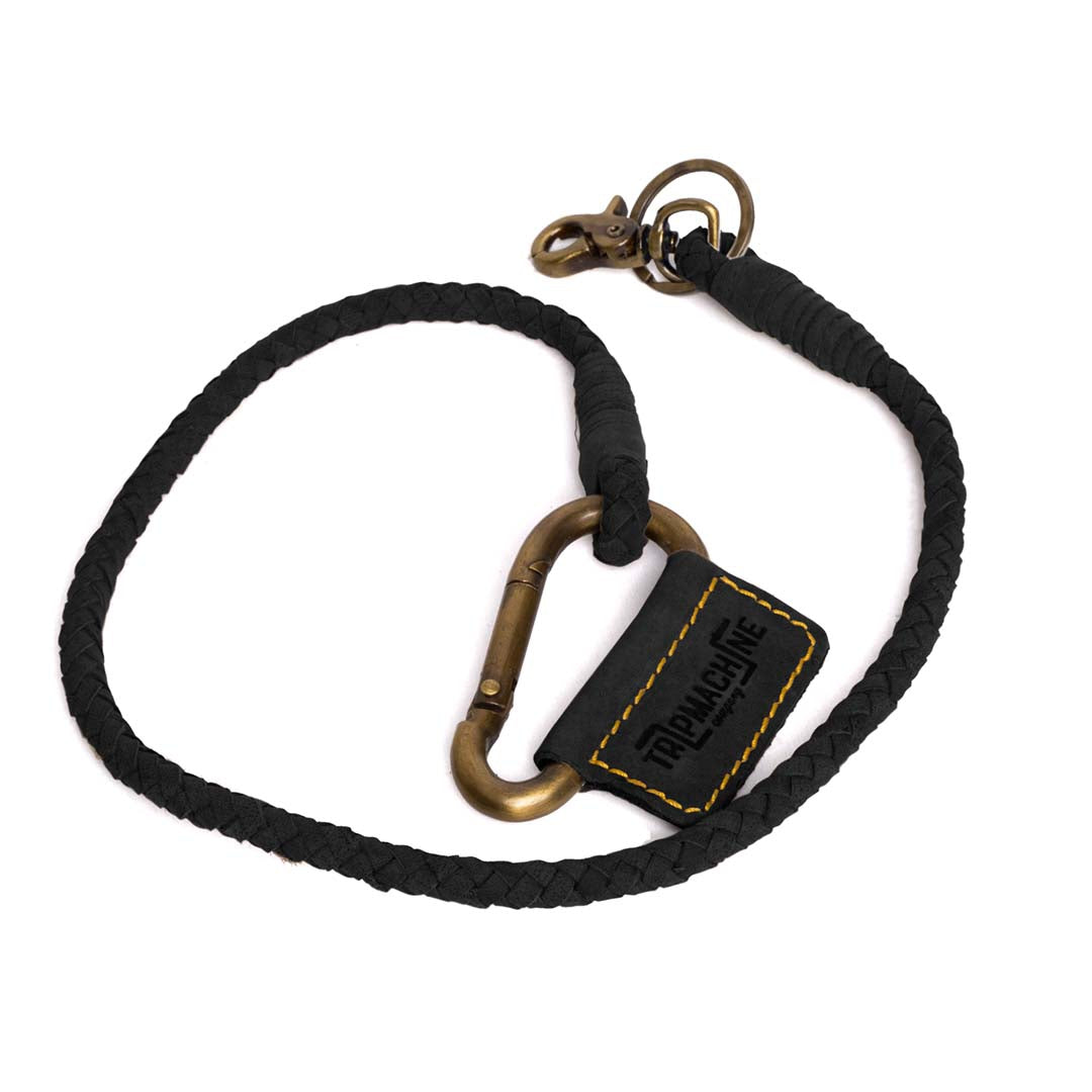 Schlüsselanhänger mit Lederband