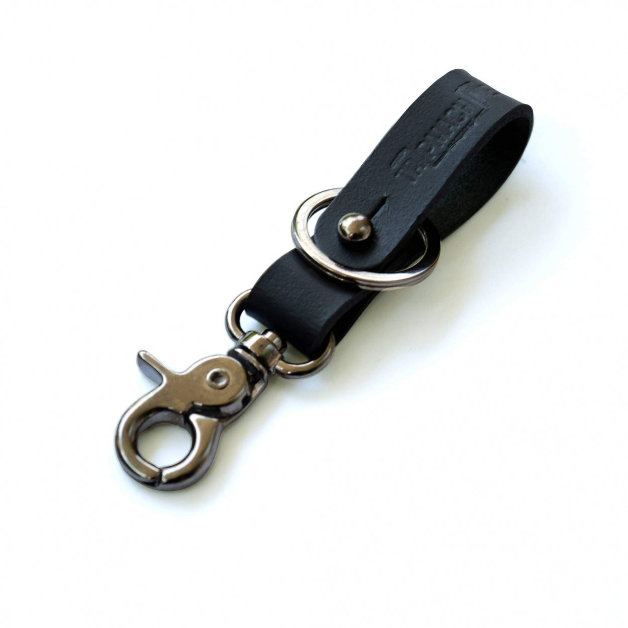 Schlüsselanhänger mit Karabiner Black
