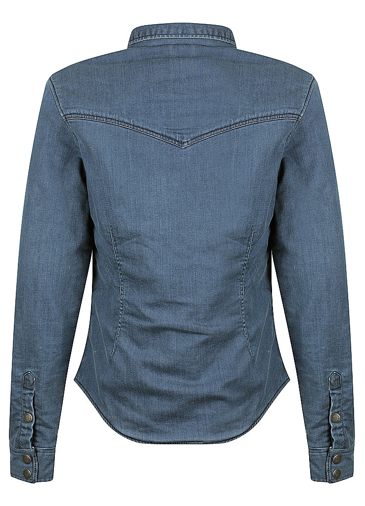 Motorradshirt Savannah Denim