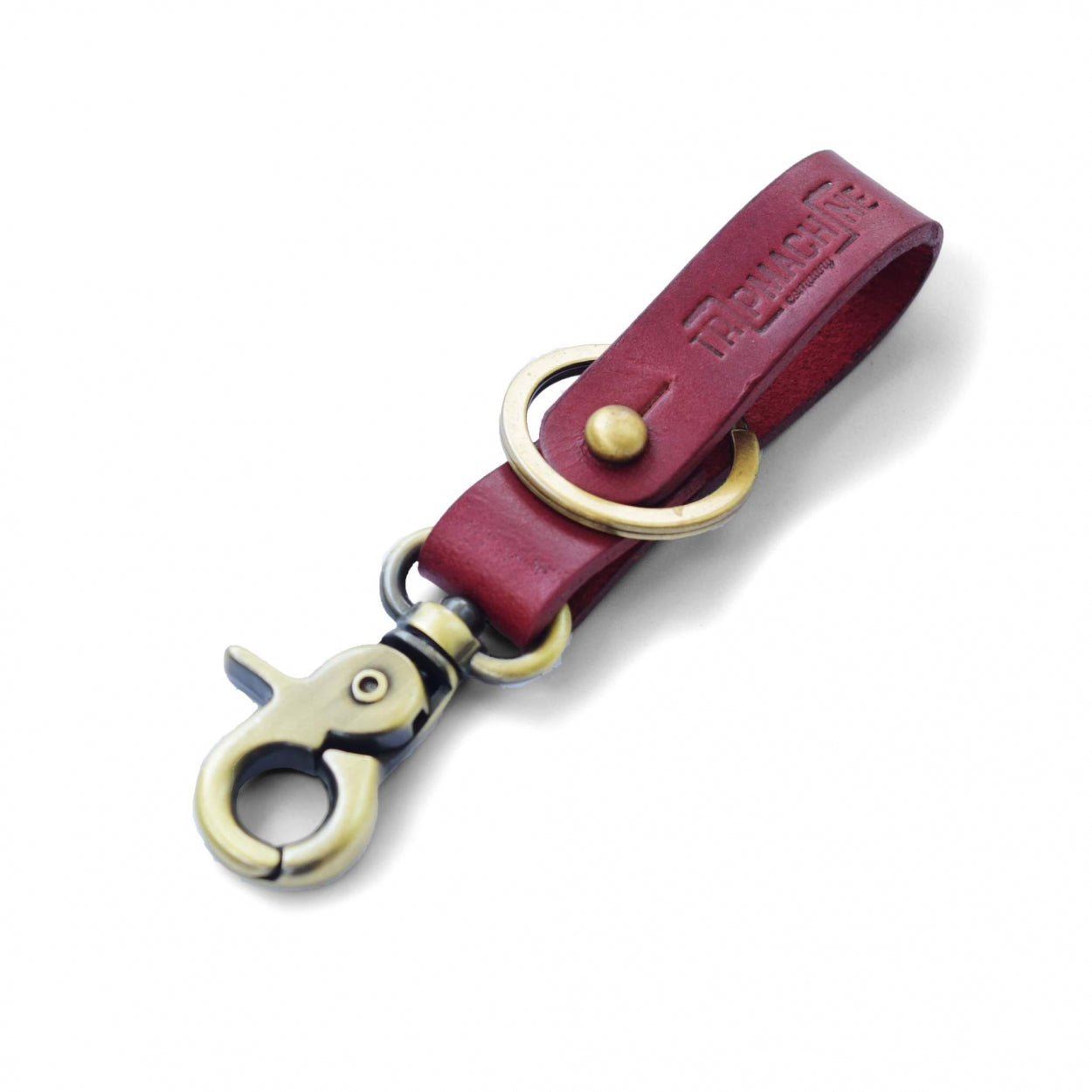 Schlüsselanhänger mit Karabiner Gold