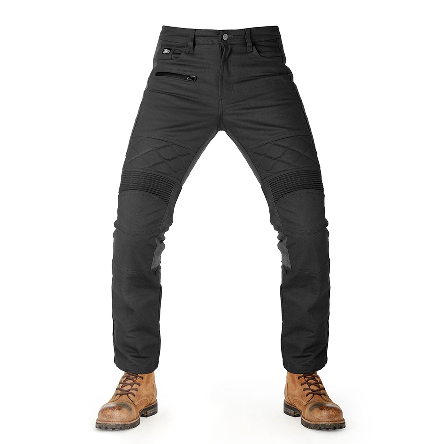 Motorradhose Sergeant Black 2.0