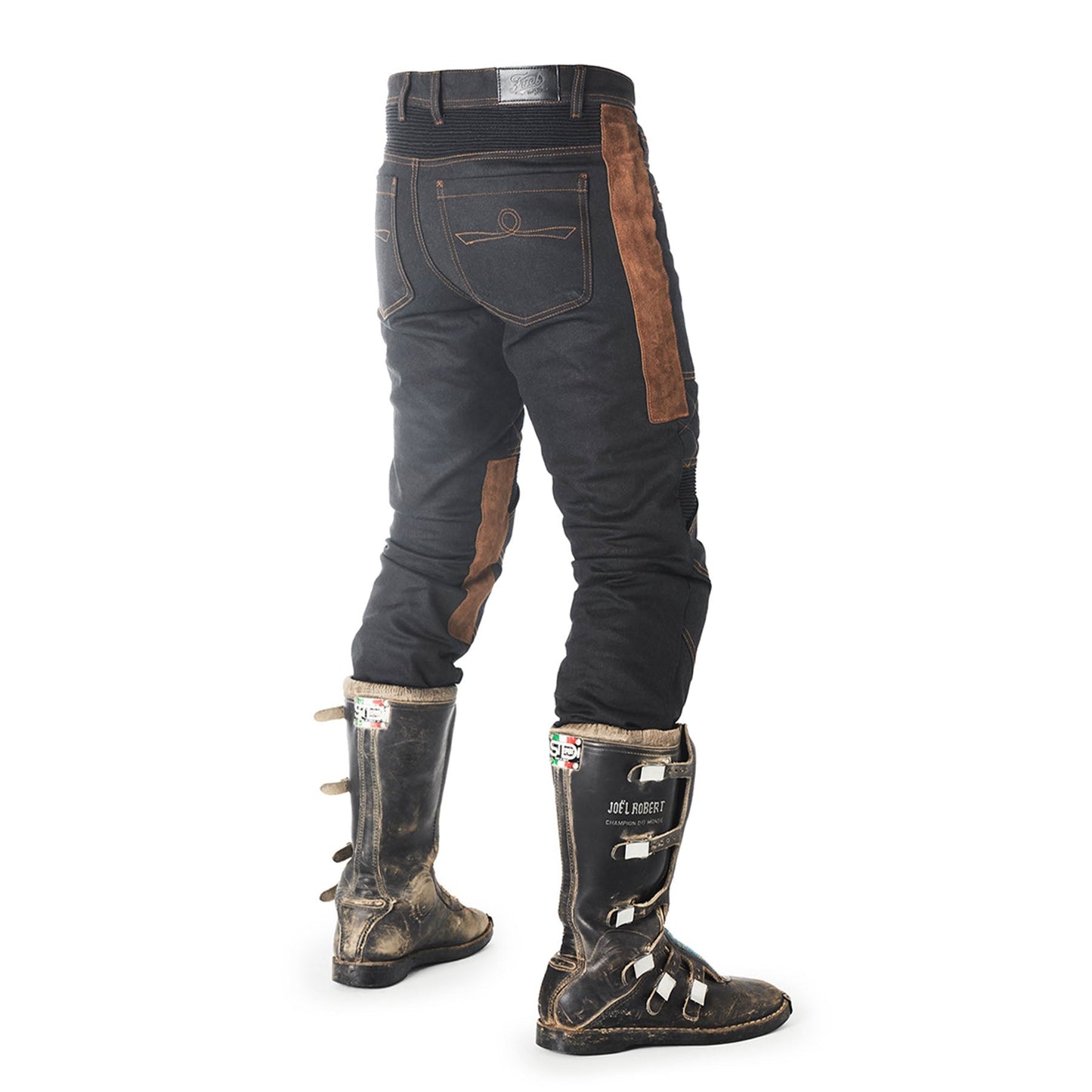 Motorradhose Sergeant Waxed Denim 2.0