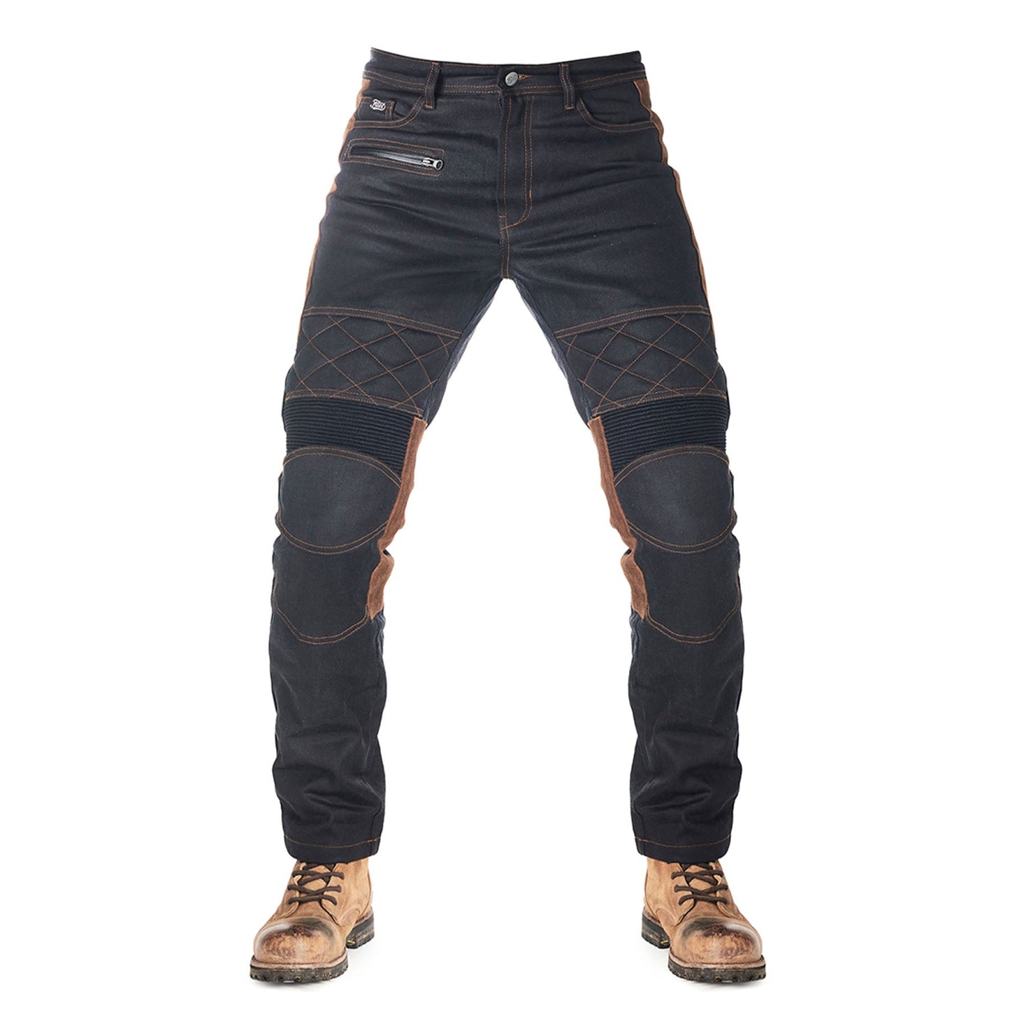 Motorradhose Sergeant Waxed Denim 2.0